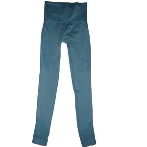 Gymshark High Waist skinny Leggings workout Compression Pants‎ Women S Blue